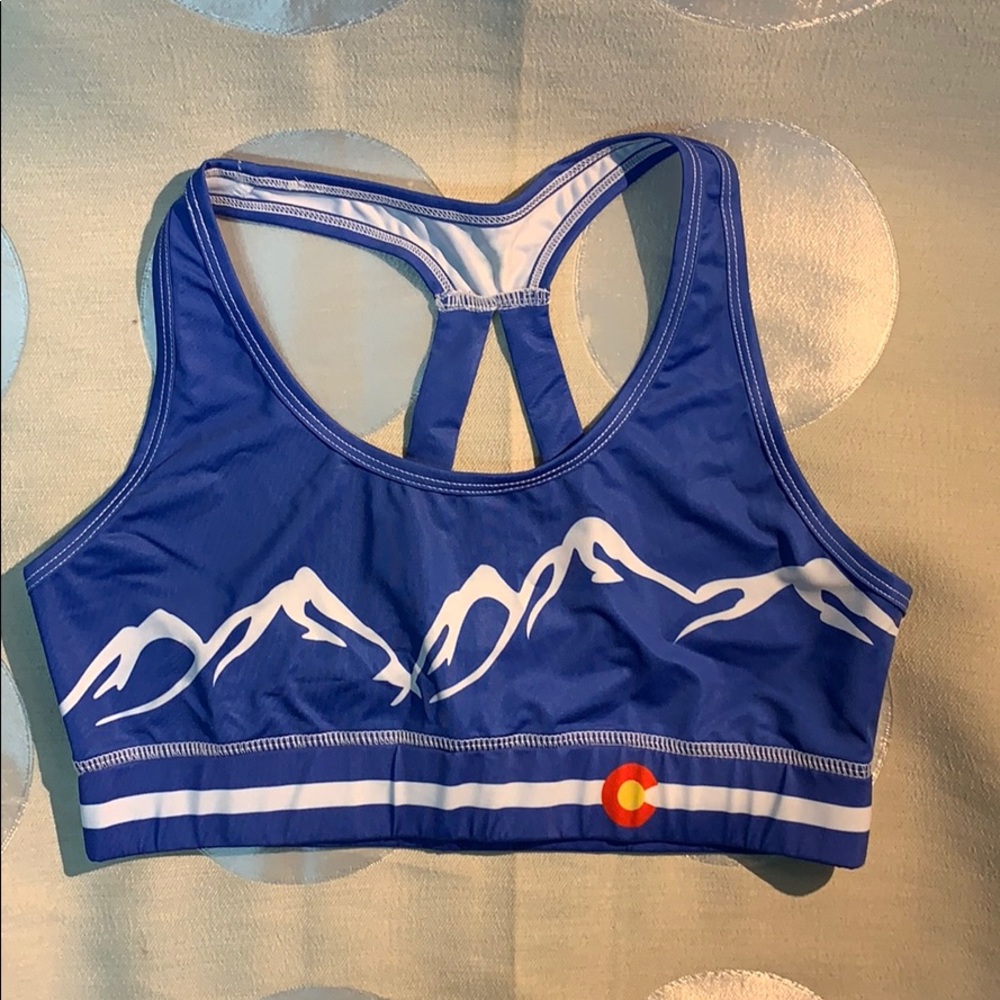 Colorado sports bra